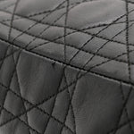 Lambskin Cannage Large Lady Dior Black
