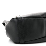 Calfskin Medium Abbey Shoulder Bag Black