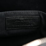 Calfskin Matelasse Monogram Lou Camera Bag Black