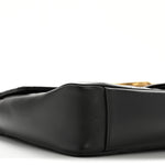 Calfskin Matelasse Medium GG Marmont Shoulder Bag Black