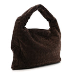 Suede Intrecciato Small Hop Fondant