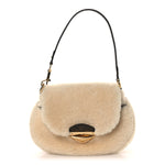 Shearling Monogram Sunset Cream