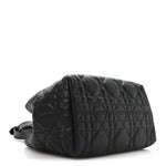 Calfskin Macrocannage Medium Toujours Black