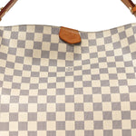 Damier Azur Graceful MM Rose Ballerine