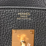 Togo Birkin 30 Black