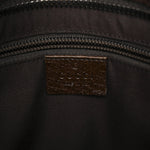 Monogram Flat Messenger Bag Dark Brown