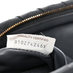 Nappa Intrecciato Small Zip Pouch Thunder