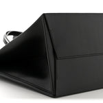 Calfskin Medium Box Bag Black