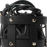 Calfskin Cage Bag Black