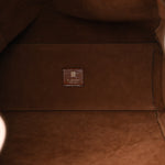 Tumbled Buffalo Voyou Medium North South Tote Soft Tan