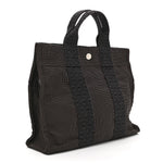 Canvas Herline PM Tote Grey