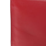 Smooth Calfskin Small Zumi Top Handle Shoulder Bag Hibiscus Red