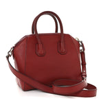Sugar Goatskin Mini Antigona Red