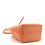 Vegetable Tanned Calfskin Bucket Bag Cammello Rosa