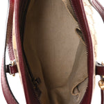 Monogram Small Bree Tote Red