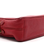 Vitello Phenix Camera Bag Rosso