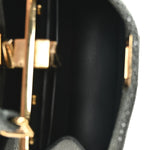 Stingray Shiny Nappa Petite Peekaboo I SEE U Satchel Verde Inglese