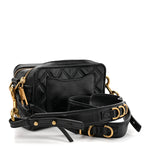 Lambskin Quilted The Softshot 21 Bag Black