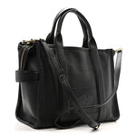 Grained Calfskin Medium The Tote Bag Black