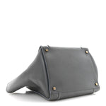 Baby Grained Calfskin Medium Phantom Luggage Kohl