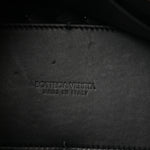 Nappa Intrecciato Small Andiamo With Chain Shoulder Bag Black