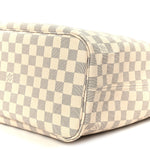 Damier Azur Neo Neverfull MM Rose Ballerine