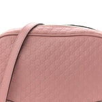Soft Microguccissima Mini Bree Messenger Bag Soft Pink