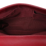 Lambskin Quilted New Medium Boy Flap Red
