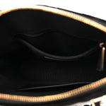 Velvet Quilted Shiny Coco Clutch With Chain Black
