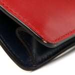 Calfskin Crystal Snake Embroidered Mini Dionysus Shoulder Bag Mystic White Hibiscus Red Blue Agata