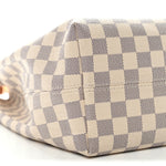 Damier Azur Graceful MM Rose Ballerine