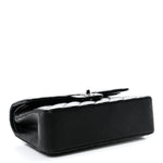Lambskin Quilted Small Double Flap Black
