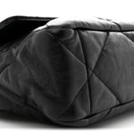 Goatskin Quilted Large Chanel 19 Flap Black