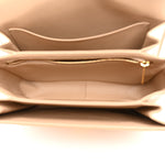 Shiny Calfskin Medium Triomphe Nude