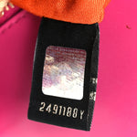 Calfskin Serpenti Forever Snake Strap Crossbody Bag Pink