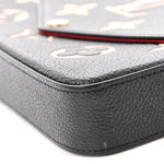Empreinte Monogram Giant Felicie Pochette Black Beige