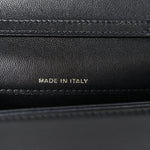 Lambskin Quilted Mini CC Flap Black