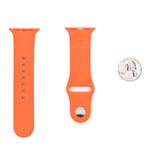 Silicone 38mm Apple Sports Watch Single Tour Band S M Orange