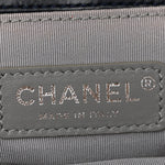 Velvet Quilted Small Boy Flap Blue