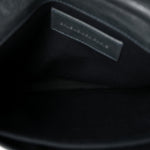 Agneau Giant 12 Rose Gold Hardware Envelope Clutch Anthracite