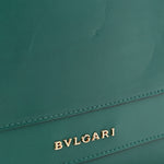 Calfskin Serpenti Forever Snake Strap Crossbody Bag Emerald Green