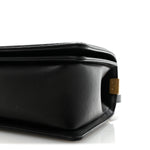 Lambskin Quilted New Medium Boy Flap Black