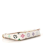 Monogram Multicolor Pochette Accessories White