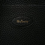 Heavy Grain Small Soft Bayswater Satchel Black