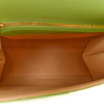 Box Calfskin PM Brillant Satchel Aloe