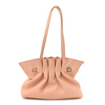 Lambskin Small Dumpling Soft Bag Pink
