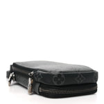 Monogram Eclipse Reverse Double Phone Pouch