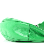 Agneau Arena Le Cagole Shoulder Bag XS Vivid Green