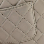 Metallic Goatskin Quilted 2.55 Reissue Mini Flap Silver