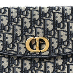 Oblique 30 Montaigne Avenue Pouch With Flap Blue